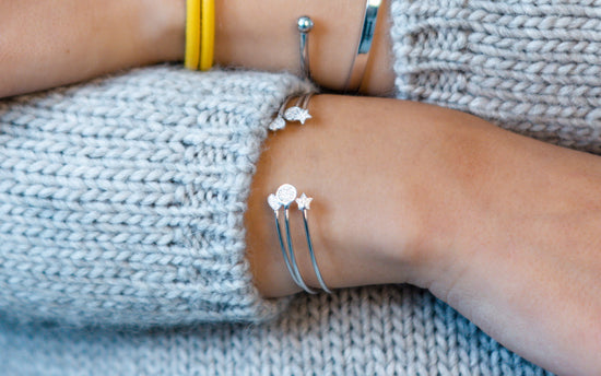 Armspange Pure Silver 925 Silber mit Zirkonia