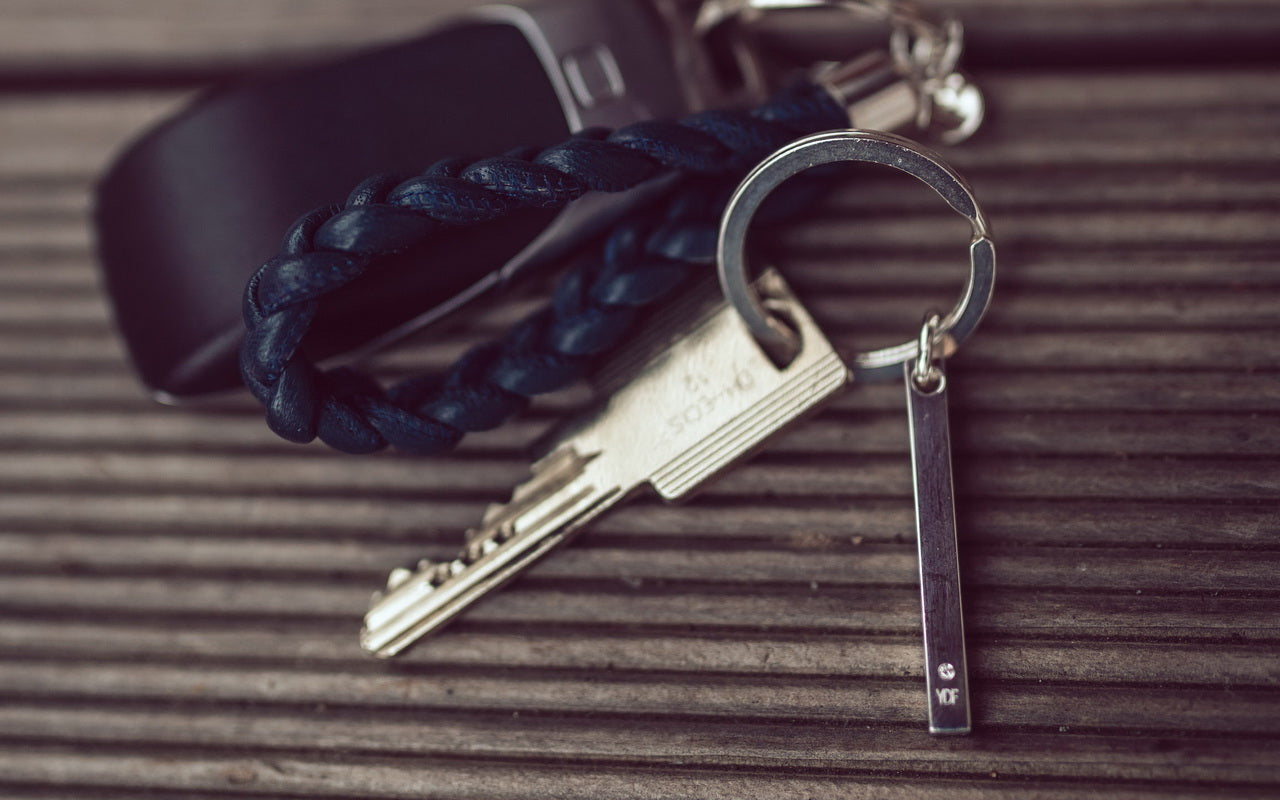 Snippy Schlüsselanhänger 925 Silber mit Diamant 0,01 Karat